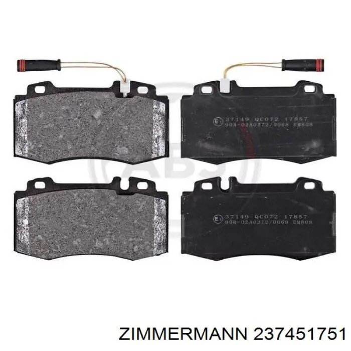 237451751 Zimmermann Колодки передние