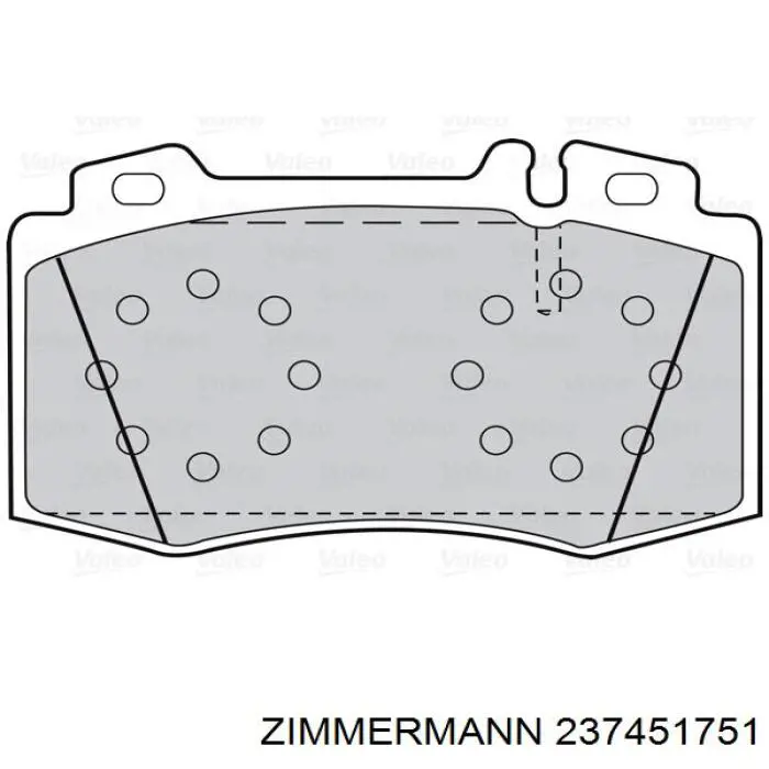 Колодки Zimmermann 237451751 цена, от 50.90 USD