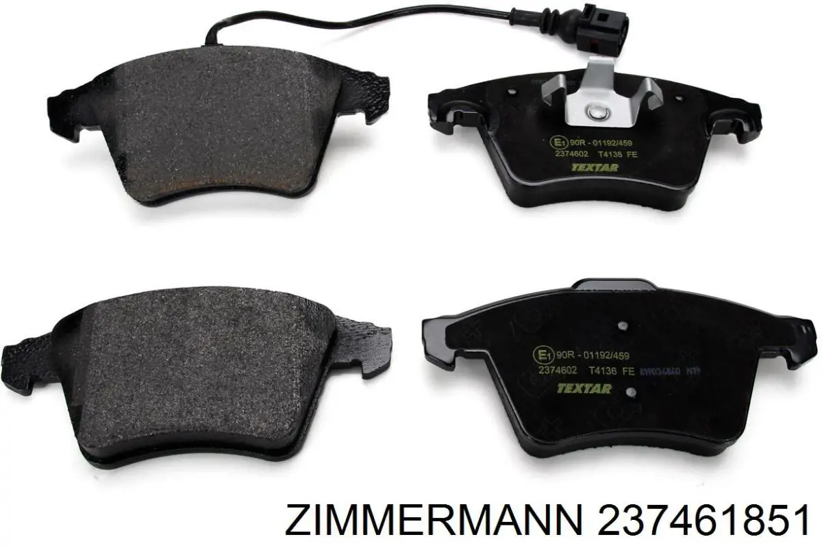 Тормозные колодки Zimmermann 237461851