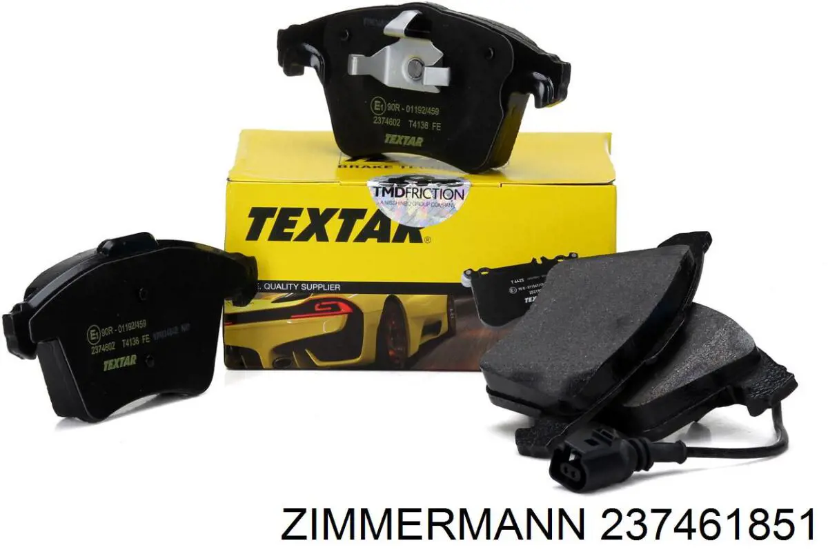 Купить 237461851 Zimmermann Колодки тормозные