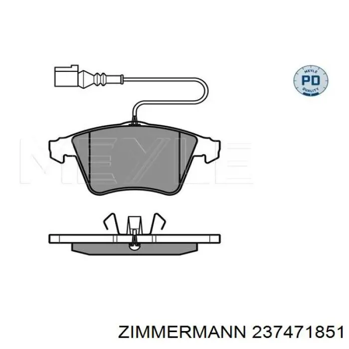237471851 Zimmermann Колодки передние
