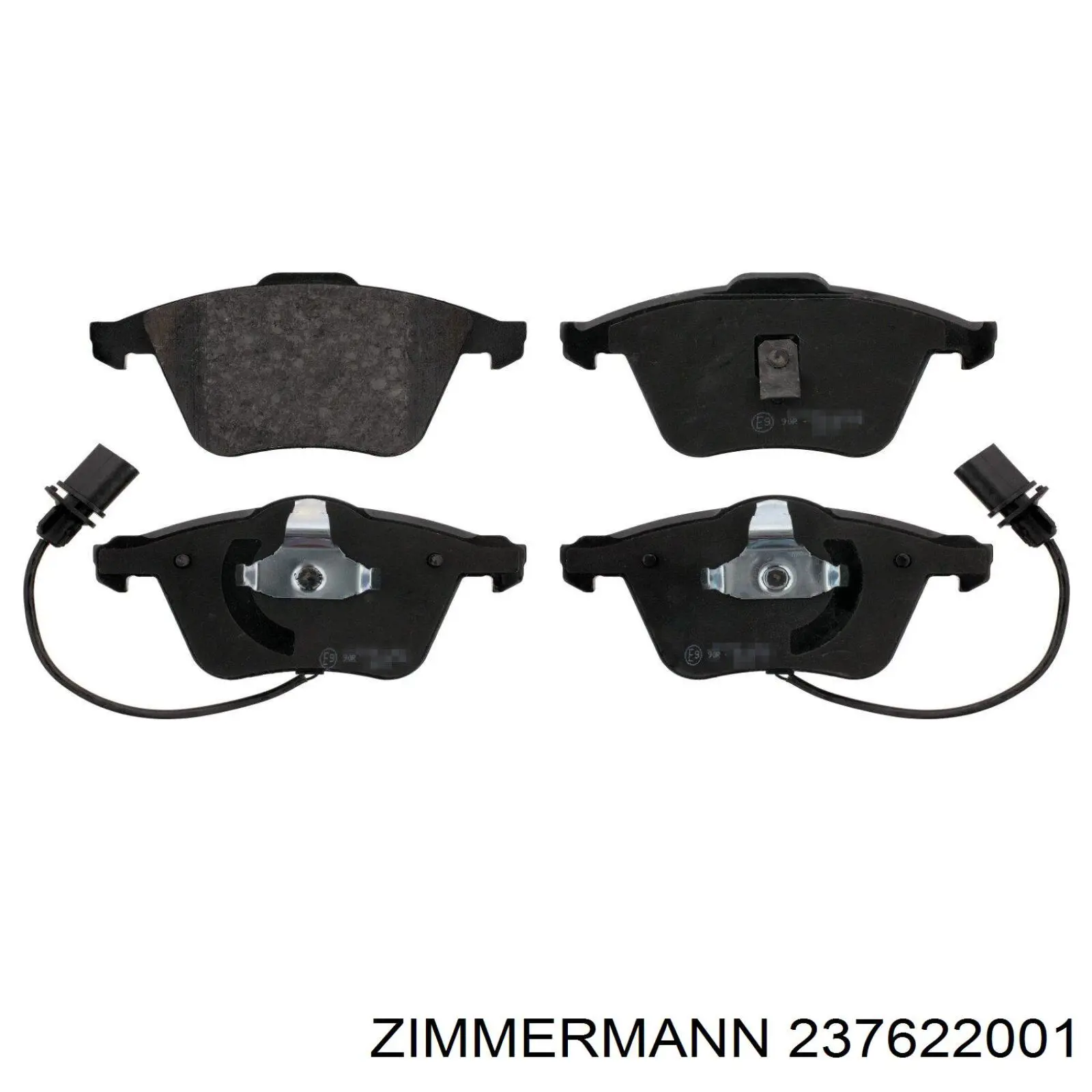 Купить 237622001 Zimmermann Колодки тормозные