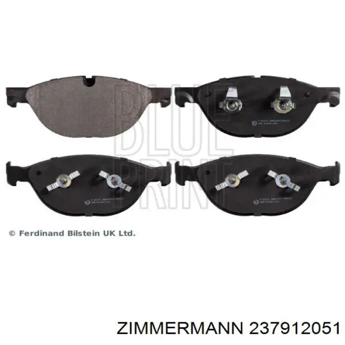 Колодки Zimmermann 237912051 цена, от 61.94 USD