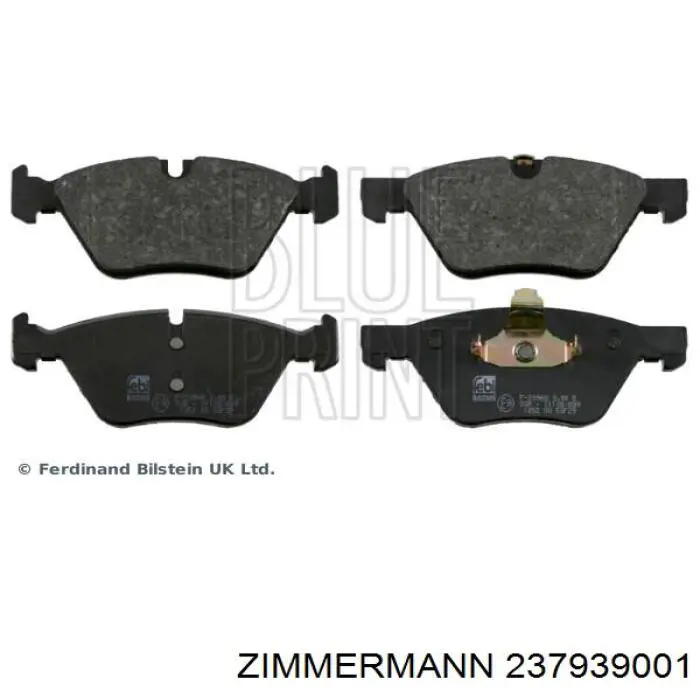 Тормозные колодки Zimmermann 237939001