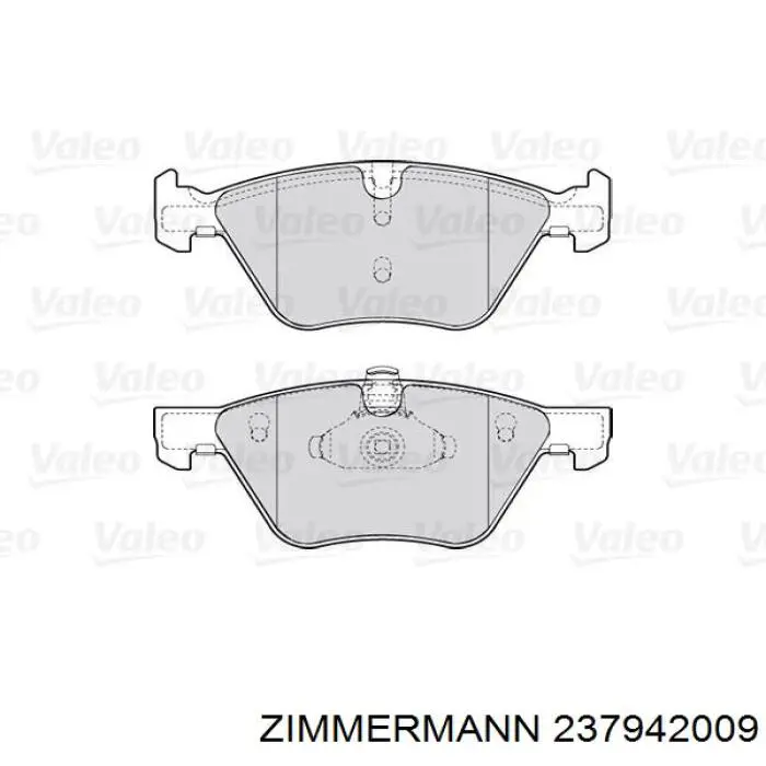 237942009 Zimmermann Колодки передние