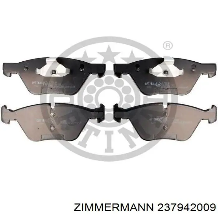 Купить 237942009 Zimmermann Колодки тормозные