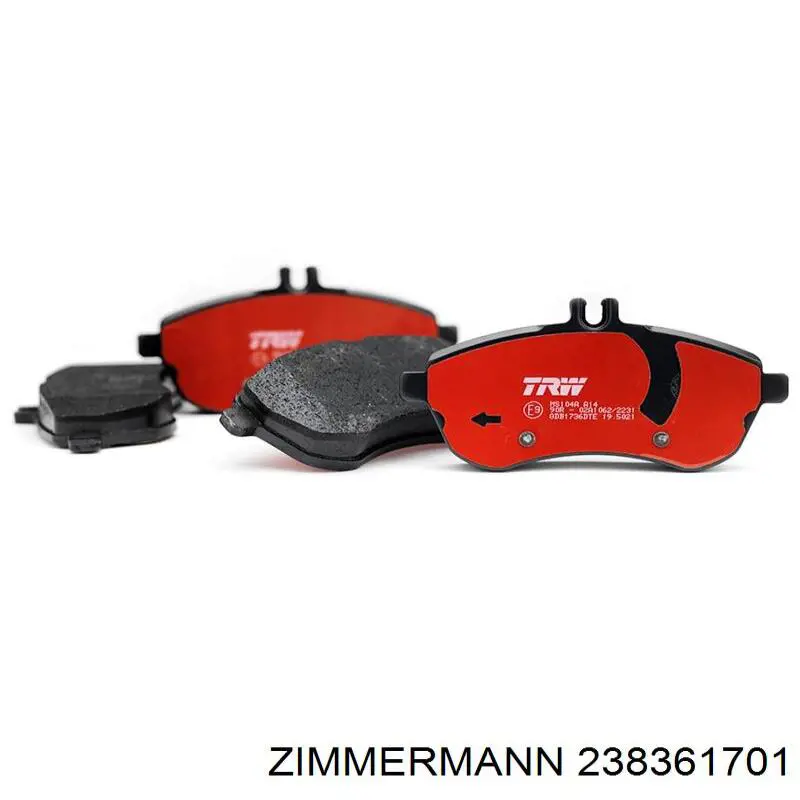 Тормозные колодки Zimmermann 238361701