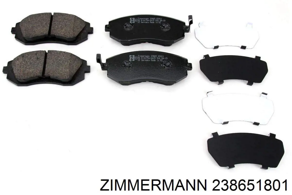 Колодки Zimmermann 238651801 цена, от 41.95 USD