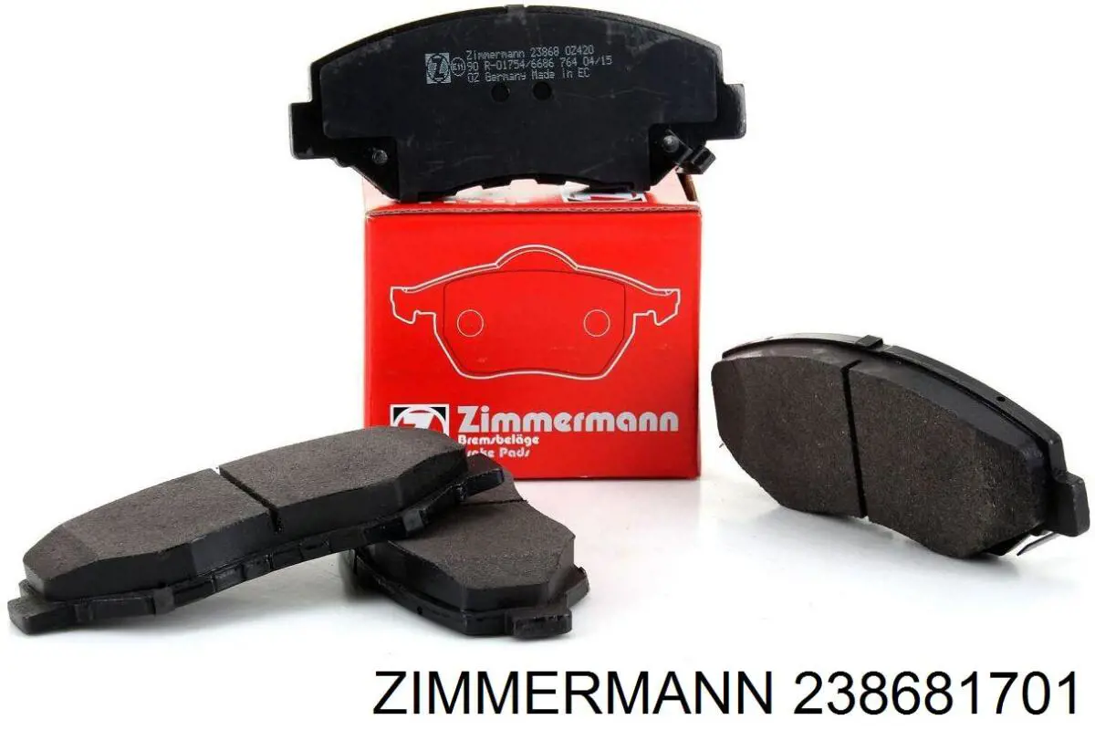 Тормозные колодки Zimmermann 238681701