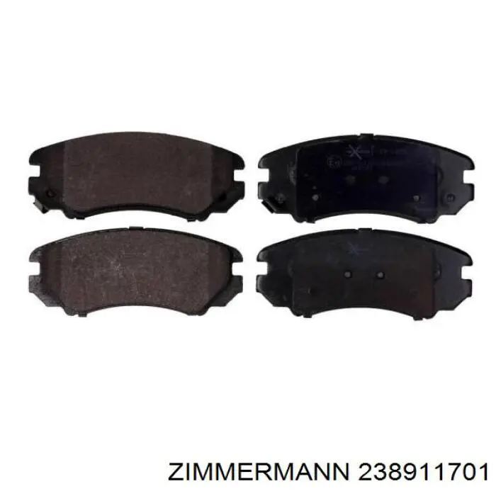 Купить 238911701 Zimmermann Колодки тормозные