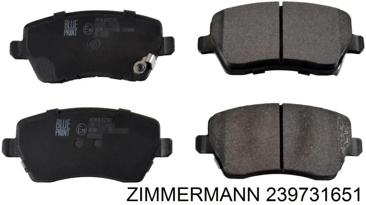 Колодки Zimmermann 239731651 цена, от 31.04 USD