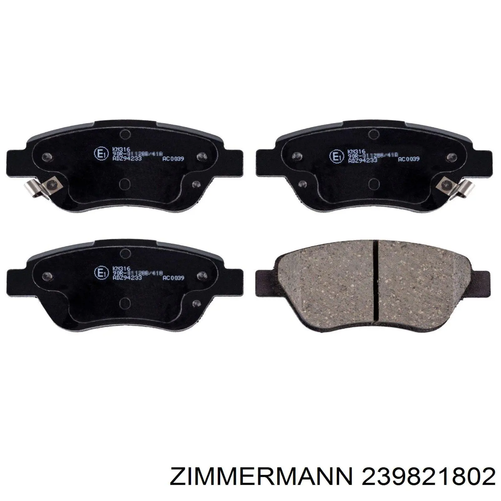 Колодки Zimmermann 239821802 цена, от 28.07 USD