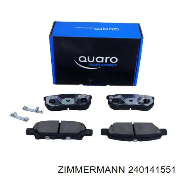 Задние дисковые колодки Zimmermann 240141551