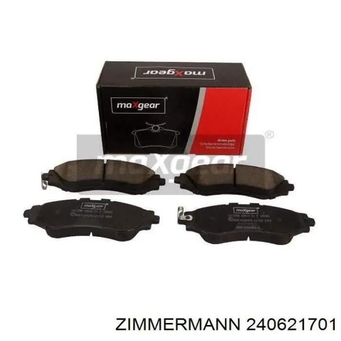 Передние тормозные колодки 240621701 Zimmermann