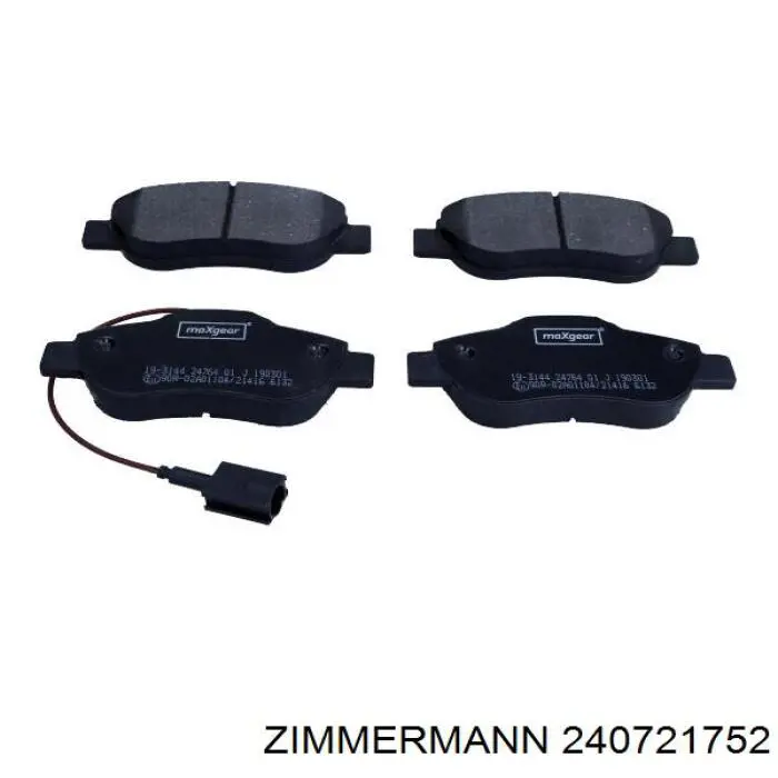 Колодки Zimmermann 240721752 цена, от 33.24 USD