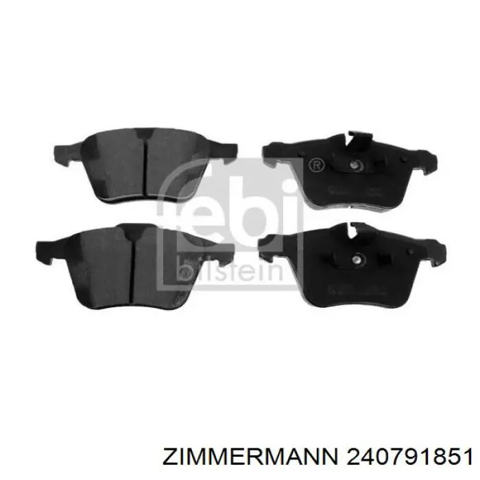 Колодки Zimmermann 240791851 цена, от 64.57 USD