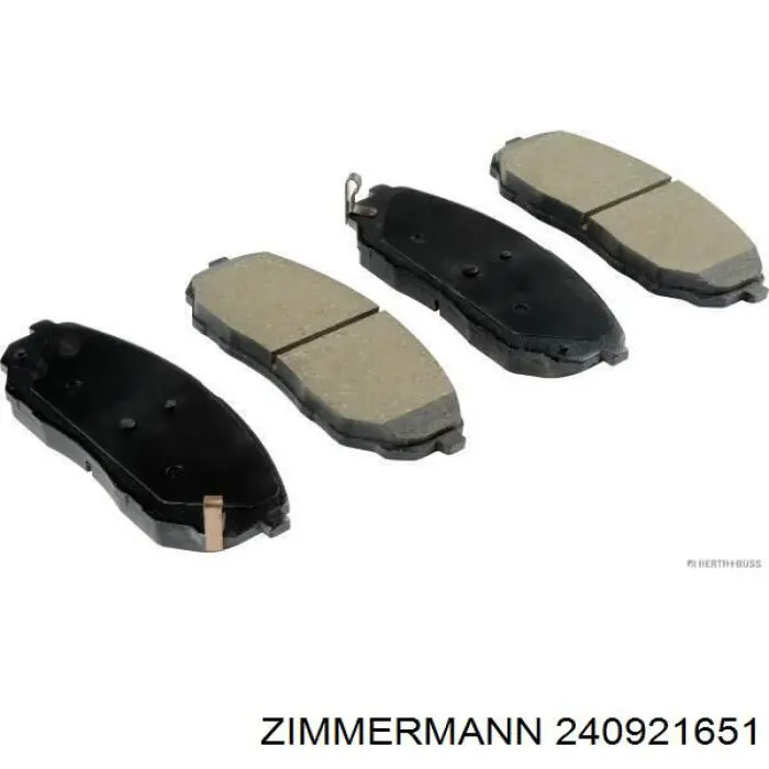 Тормозные колодки Zimmermann 240921651