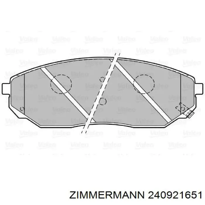 Колодки Zimmermann 240921651 цена, от 27.13 USD