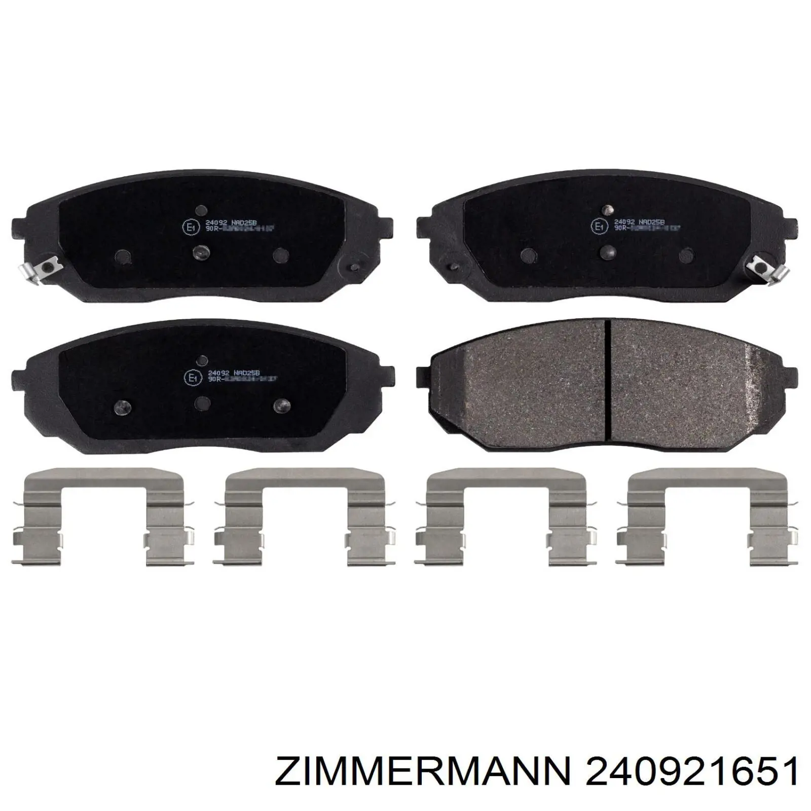 Колодки Zimmermann 240921651 цена, от 27.13 USD