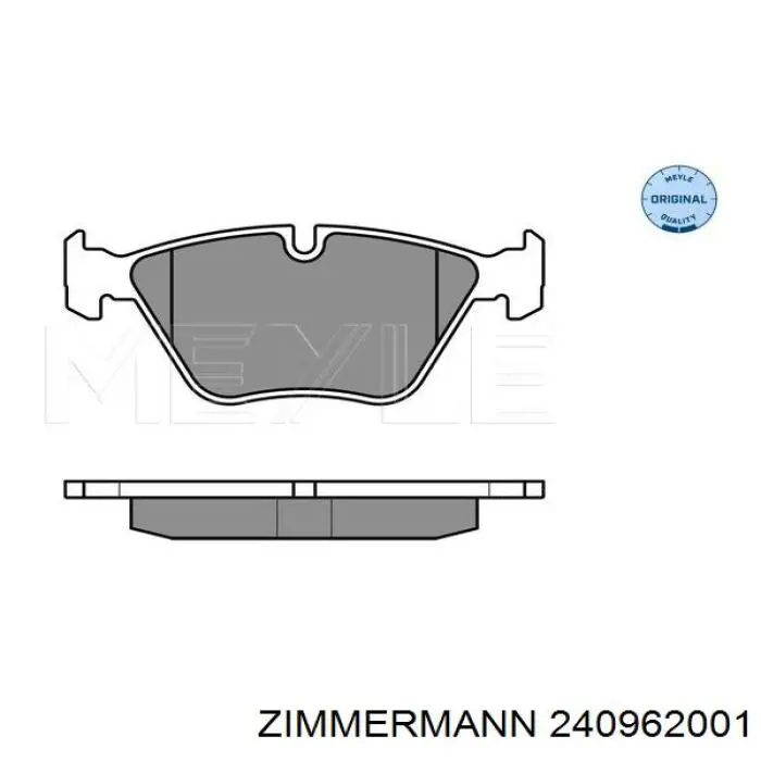 Колодки Zimmermann 240962001 цена, от 73.65 USD
