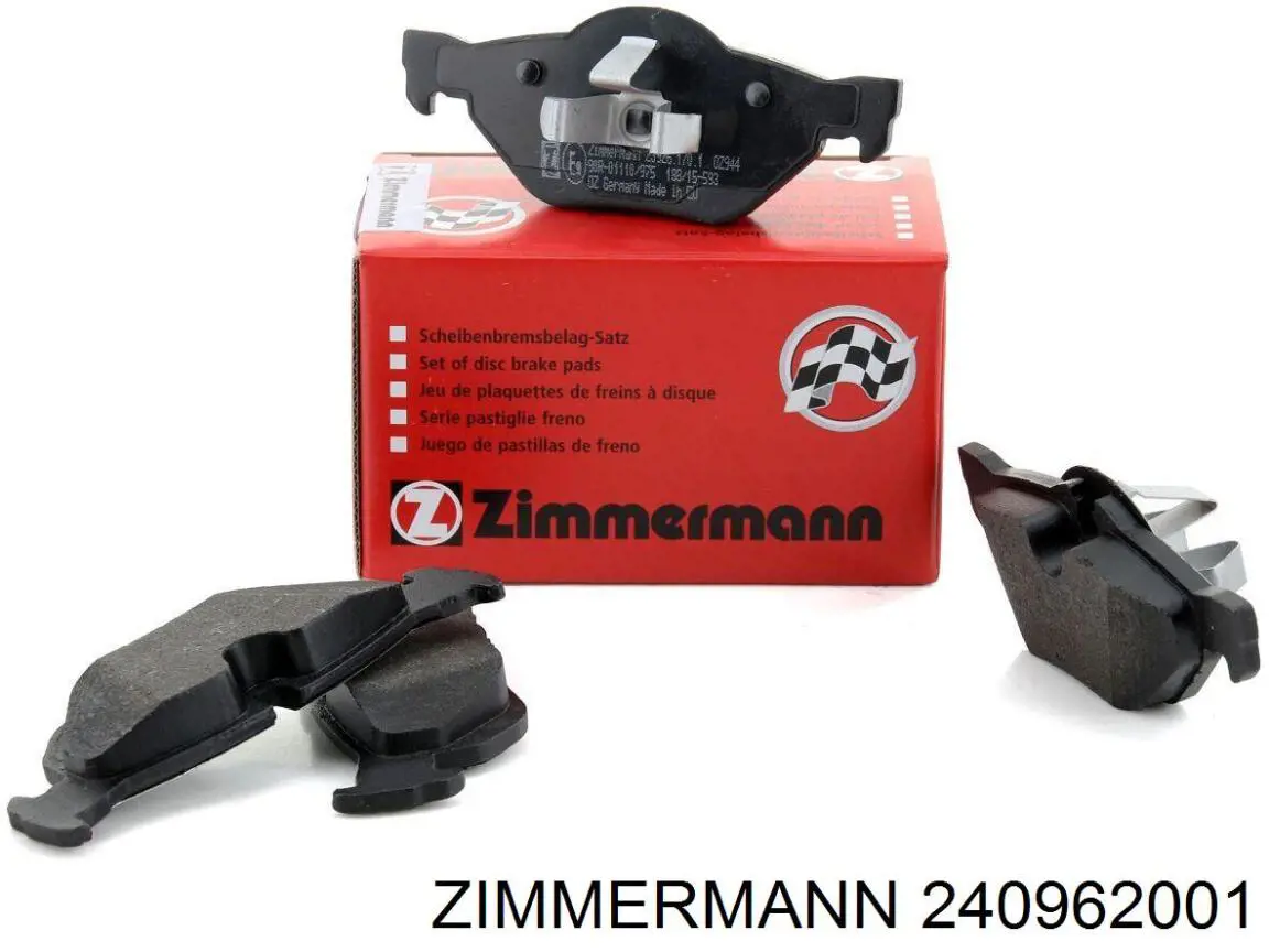 Тормозные колодки Zimmermann 240962001