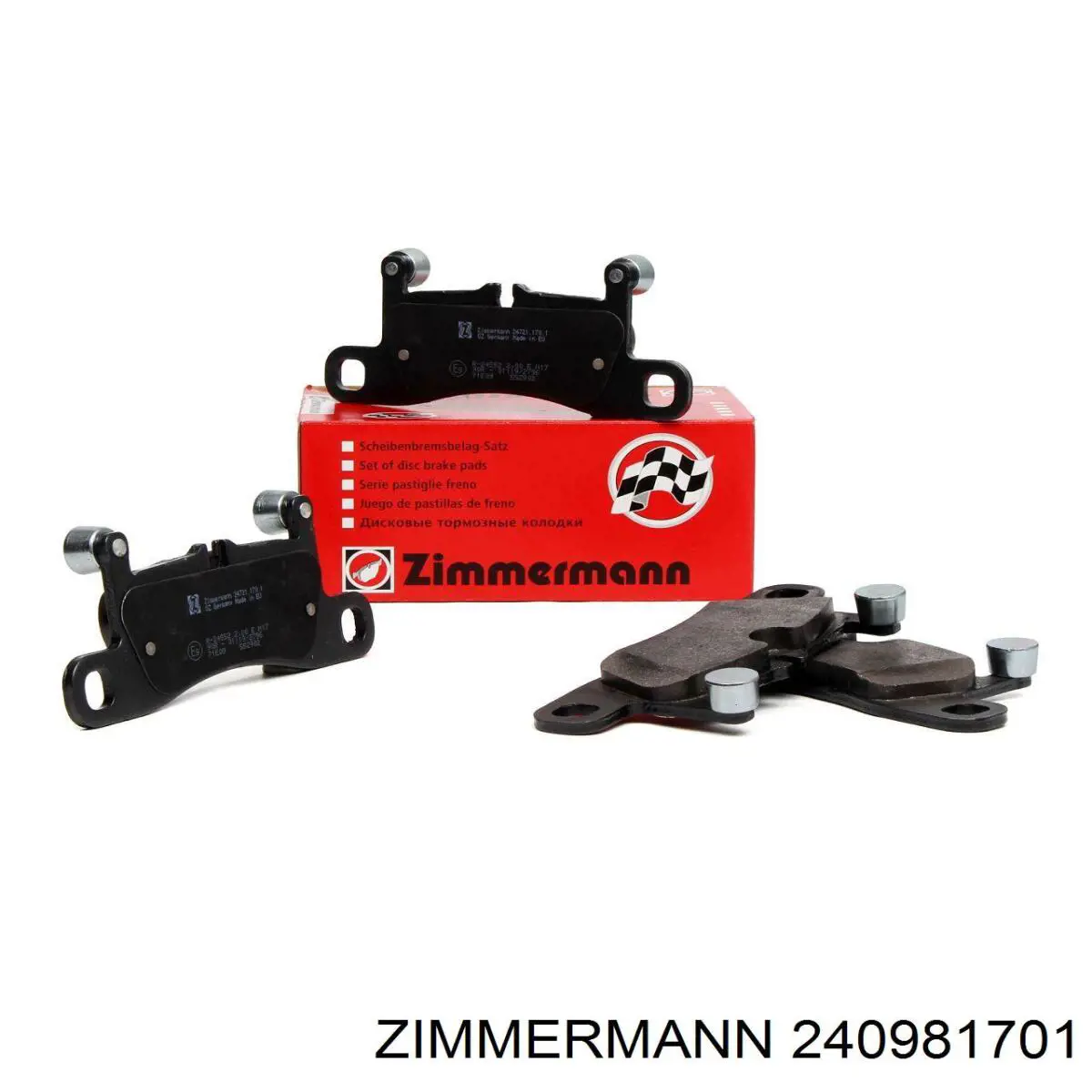 Колодки Zimmermann 240981701 цена, от 76.49 USD