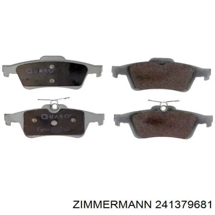 Колодки дисковые  Zimmermann 241379681 цена, от 25.45 USD