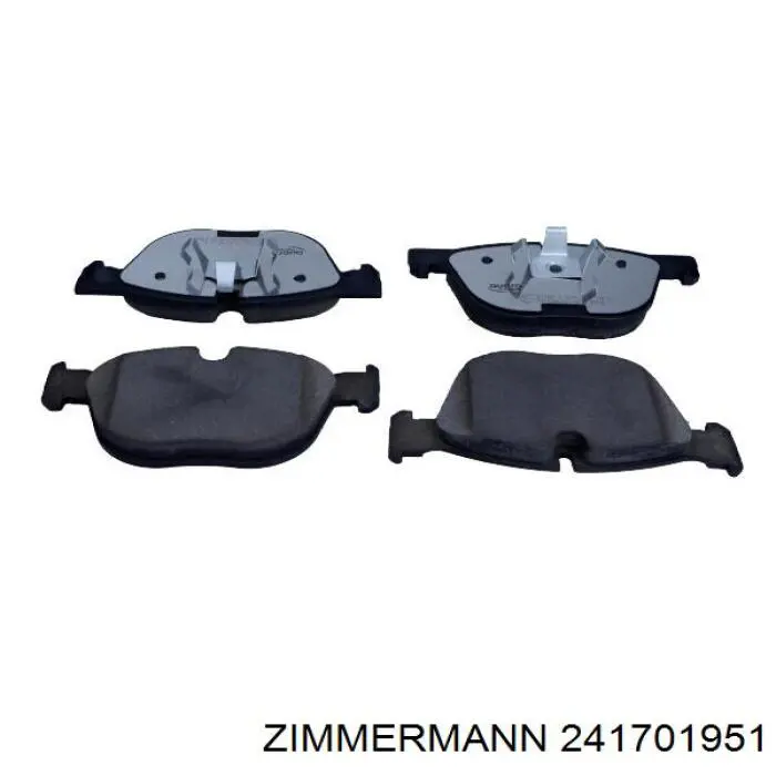 Купить 241701951 Zimmermann Колодки тормозные
