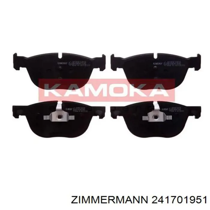 Передние тормозные колодки 241701951 Zimmermann