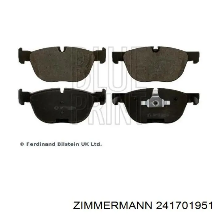 Тормозные колодки Zimmermann 241701951