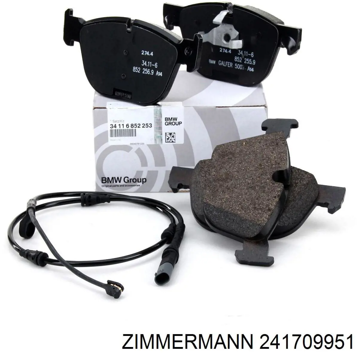 Колодки Zimmermann 241709951 цена, от 120.36 USD