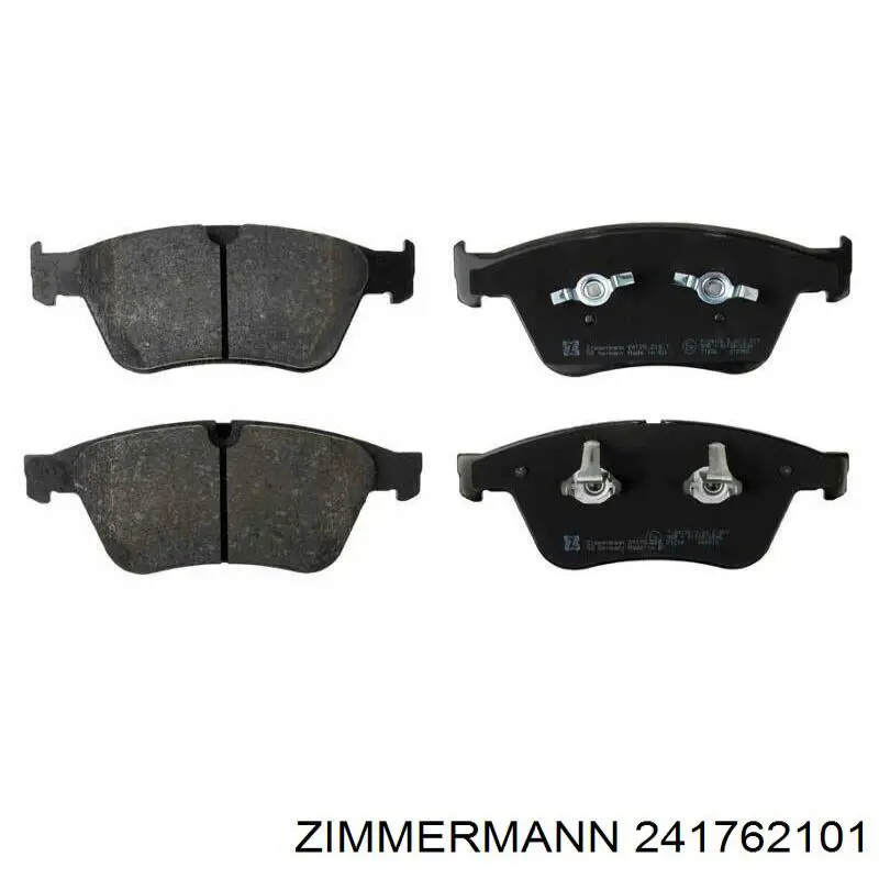 Колодки Zimmermann 241762101 цена, от 104.14 USD