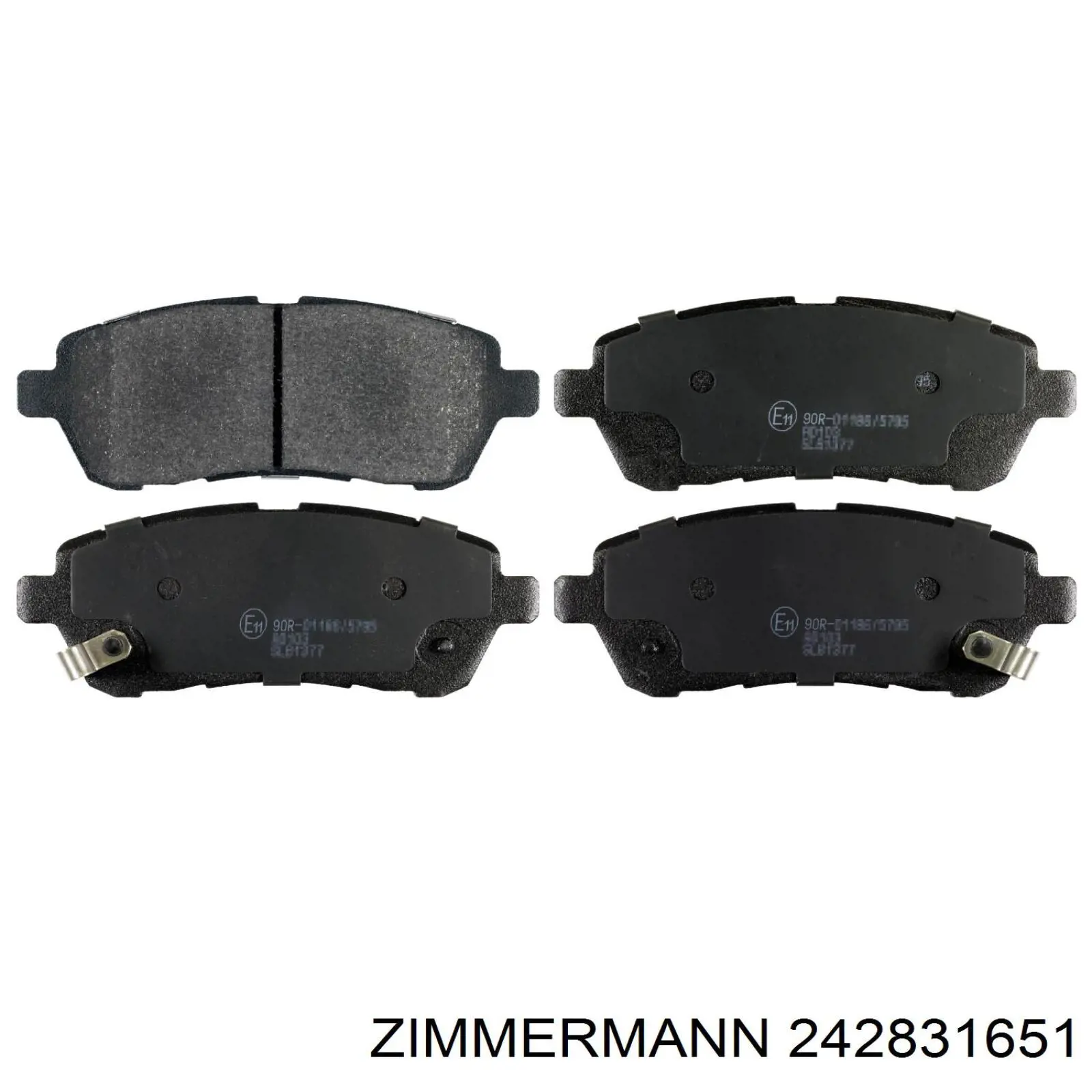 Колодки Zimmermann 242831651 цена, от 32.04 USD