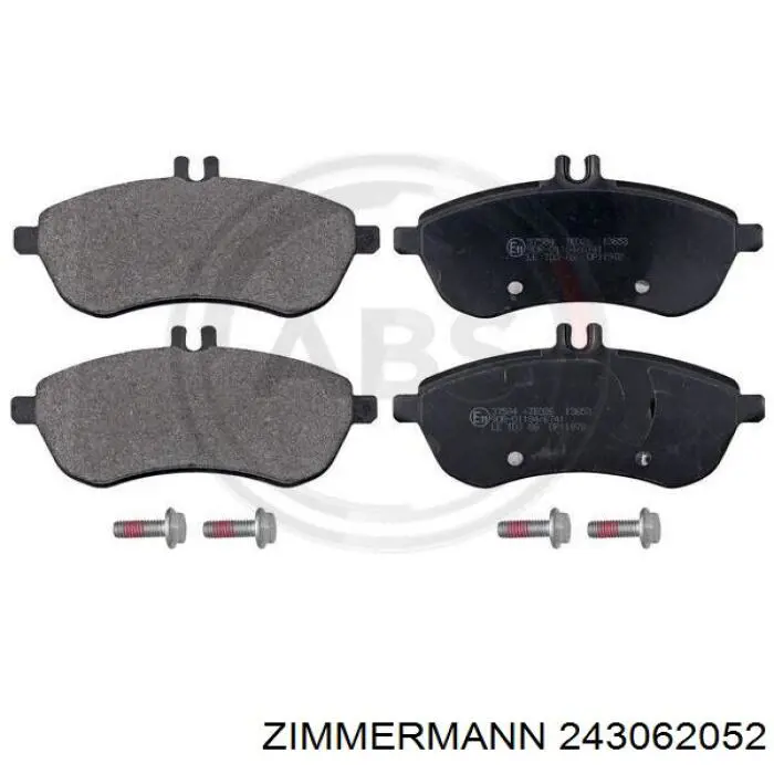 243062052 Zimmermann Колодки передние