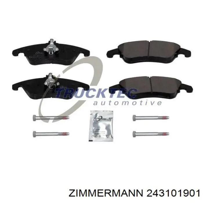 Тормозные колодки Zimmermann 243101901