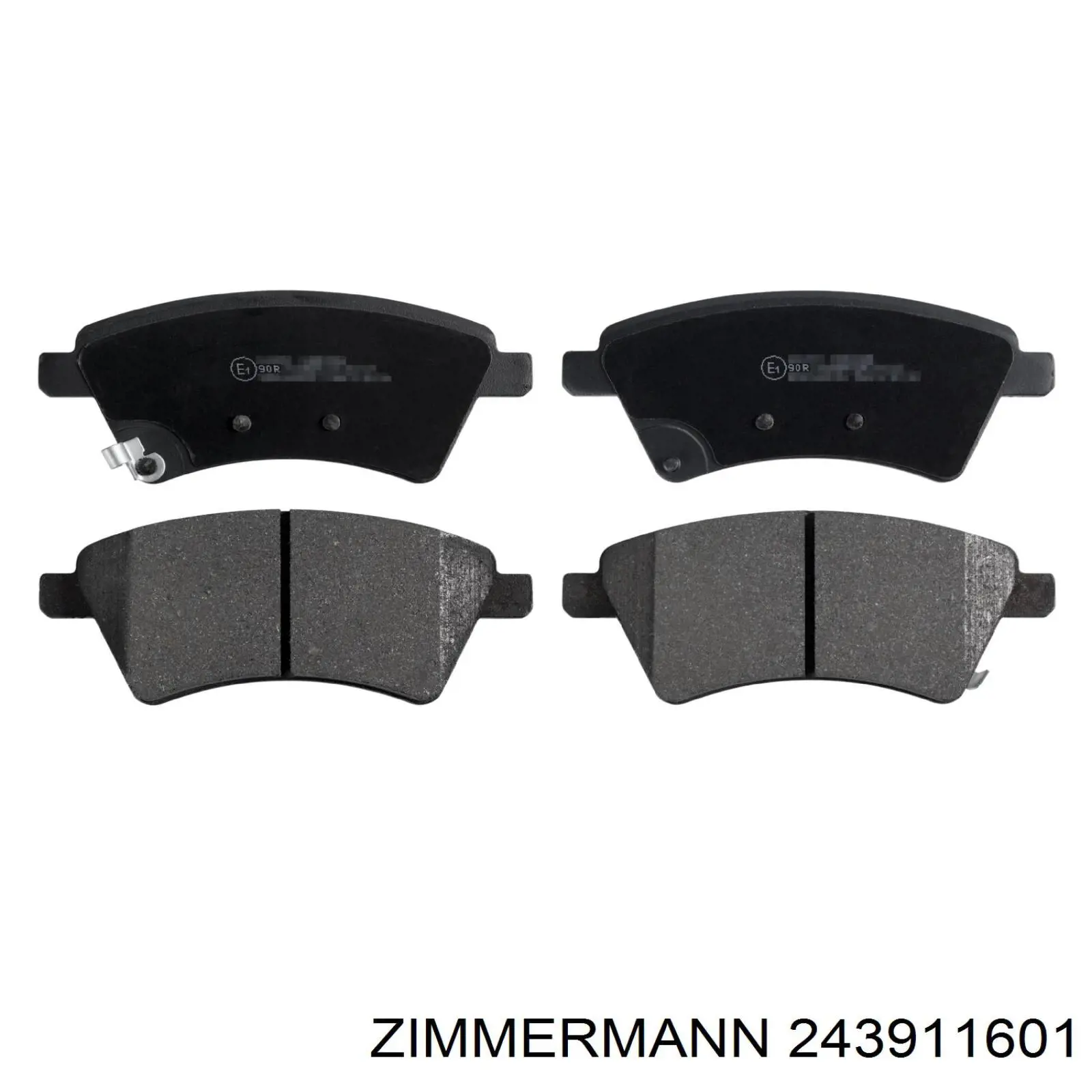 Колодки Zimmermann 243911601 цена, от 37.12 USD