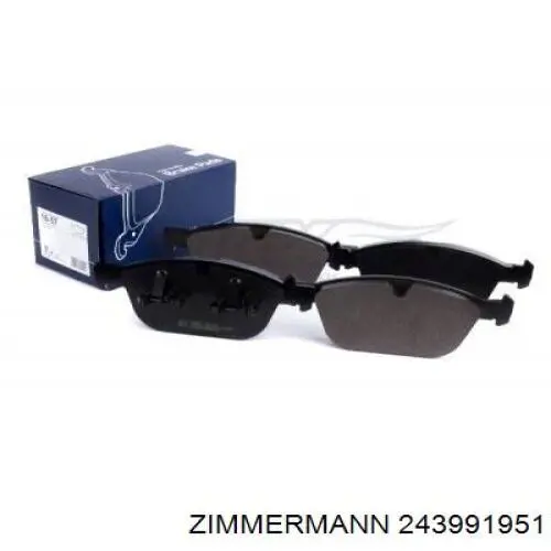 Передние тормозные колодки 243991951 Zimmermann