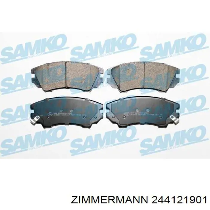 Колодки Zimmermann 244121901 цена, от 59.84 USD