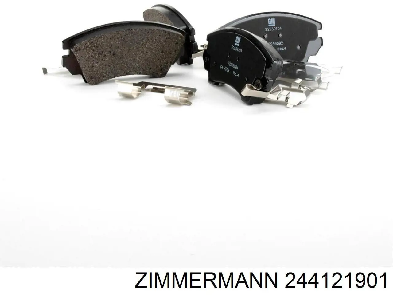 244121901 Zimmermann Колодки передние