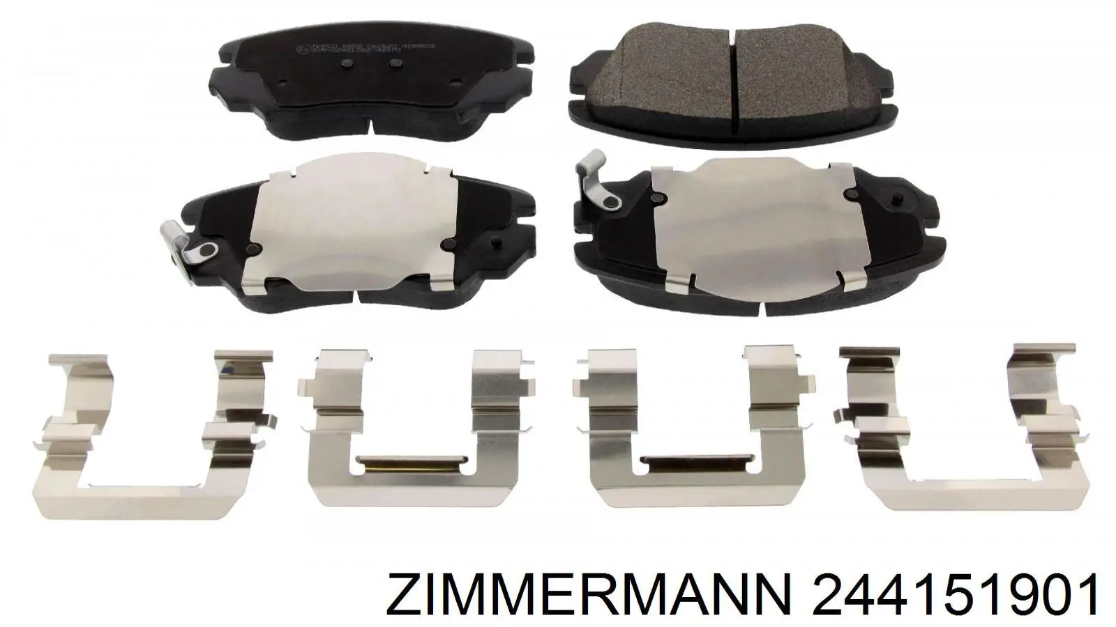 Колодки Zimmermann 244151901 цена, от 70.56 USD