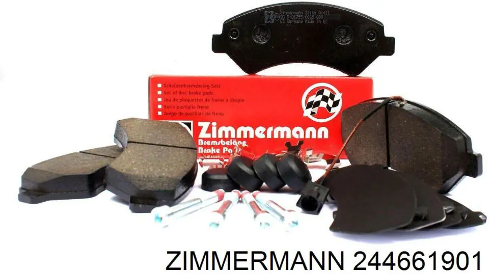 Колодки Zimmermann 244661901 цена, от 37.18 USD
