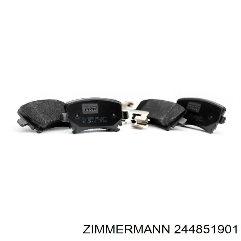 Купить 244851901 Zimmermann Колодки тормозные