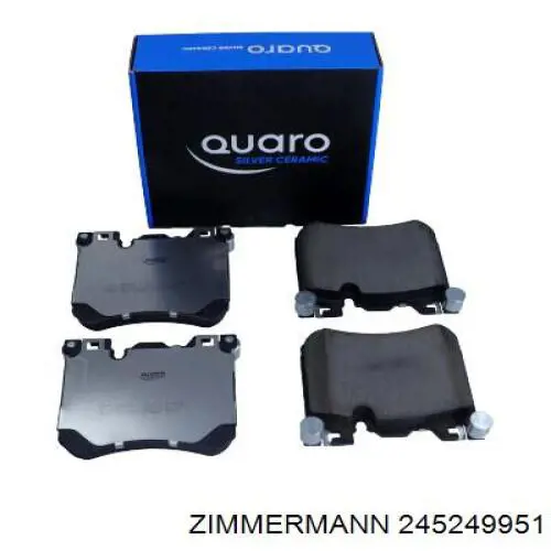 Тормозные колодки Zimmermann 245249951