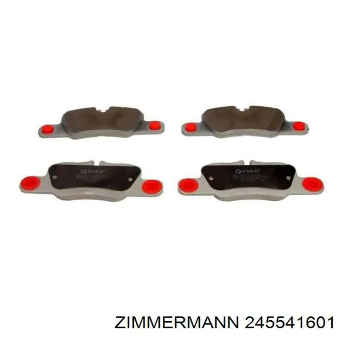 Колодки дисковые  Zimmermann 245541601 цена, от 86.98 USD