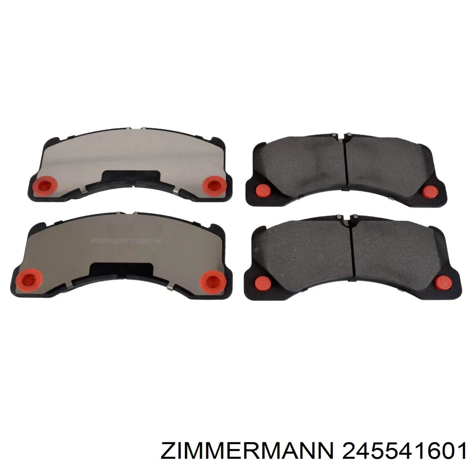 Купить 245541601 Zimmermann Колодки тормозные задние, дисковые