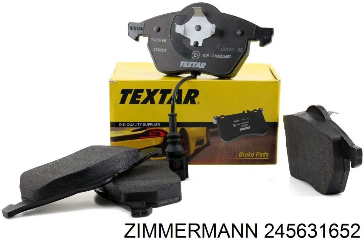 Задние тормозные колодки 245631652 Zimmermann