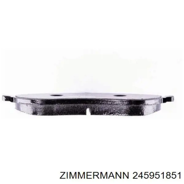 Передние тормозные колодки 245951851 Zimmermann