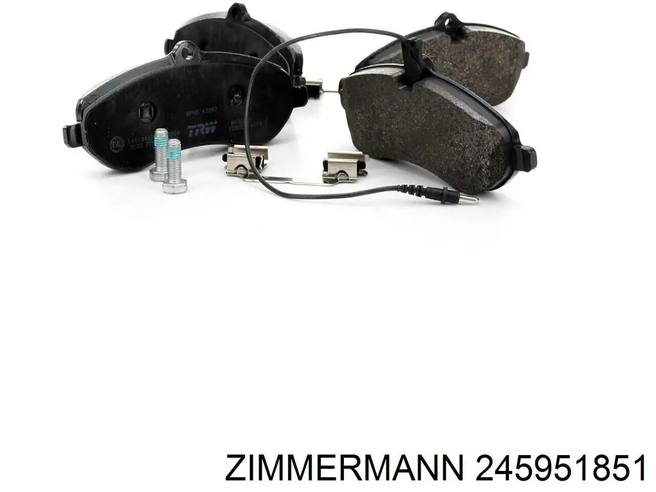 Тормозные колодки Zimmermann 245951851