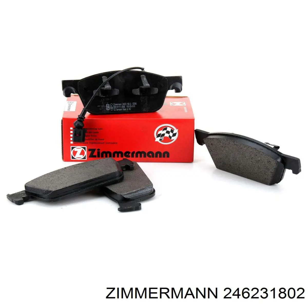 Тормозные колодки Zimmermann 246231802