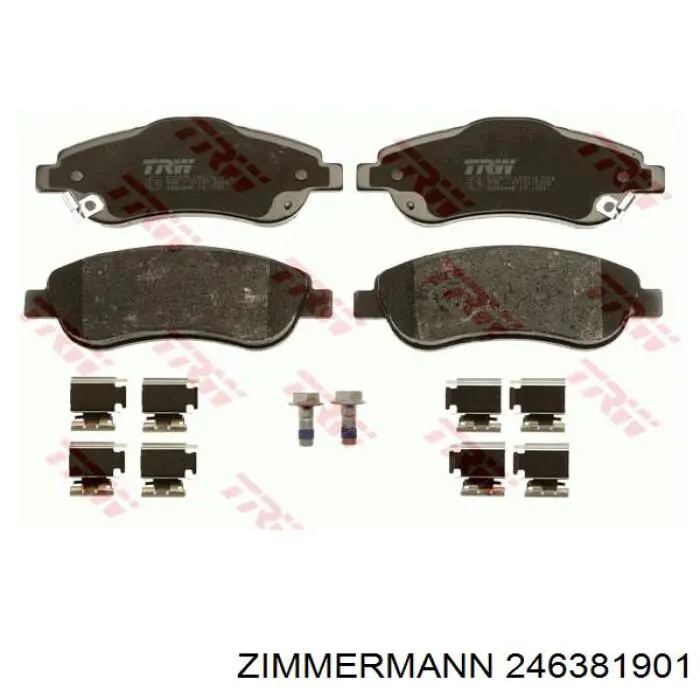 Колодки Zimmermann 246381901 цена, от 57.00 USD